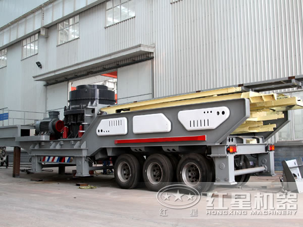 建筑垃圾移動破碎機(jī)
