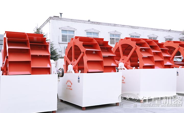 洗砂機有單輪、雙輪以及三輪洗砂機